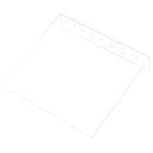 3Pcs Transparent Acrylic Drawing Boards Slanted Painting Palette Stand