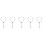 5Pcs Stylish Alloy Decorations for Mirror Hanging 10