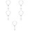 5Pcs Stylish Alloy Decorations for Mirror Hanging 8