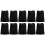 30Pcs Black Kitchen Chef Hats Disposable Non-Woven Catering Work Hat 1