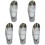 5Pcs Portable Small Stainless Steel Practical Soil Digging Tool 3