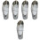 5Pcs Portable Small Stainless Steel Practical Soil Digging Tool 4