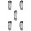 5Pcs Portable Small Stainless Steel Practical Soil Digging Tool 7