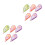 10Pcs Correction Tape Wipe Out Adhesive Note Taking Supplies 5