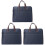 3Pièces Sacs Professionnels Zip Pour Documents 2
