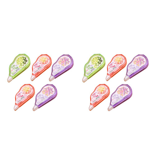 10Pcs Correction Tape Wipe Out Adhesive Note Taking Supplies 2