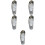 5Pcs Portable Small Stainless Steel Practical Soil Digging Tool 6