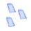 3Pcs Sky-Blue Pc Baby Proof Outlet Covers Electrical Socket Protection 7