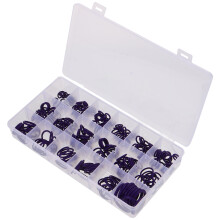 5Sets Purple Automotive Rubber O Rings Car Seal Gaskets