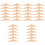 36Pièces Bois Beige Sculpté Décor Écologique 5