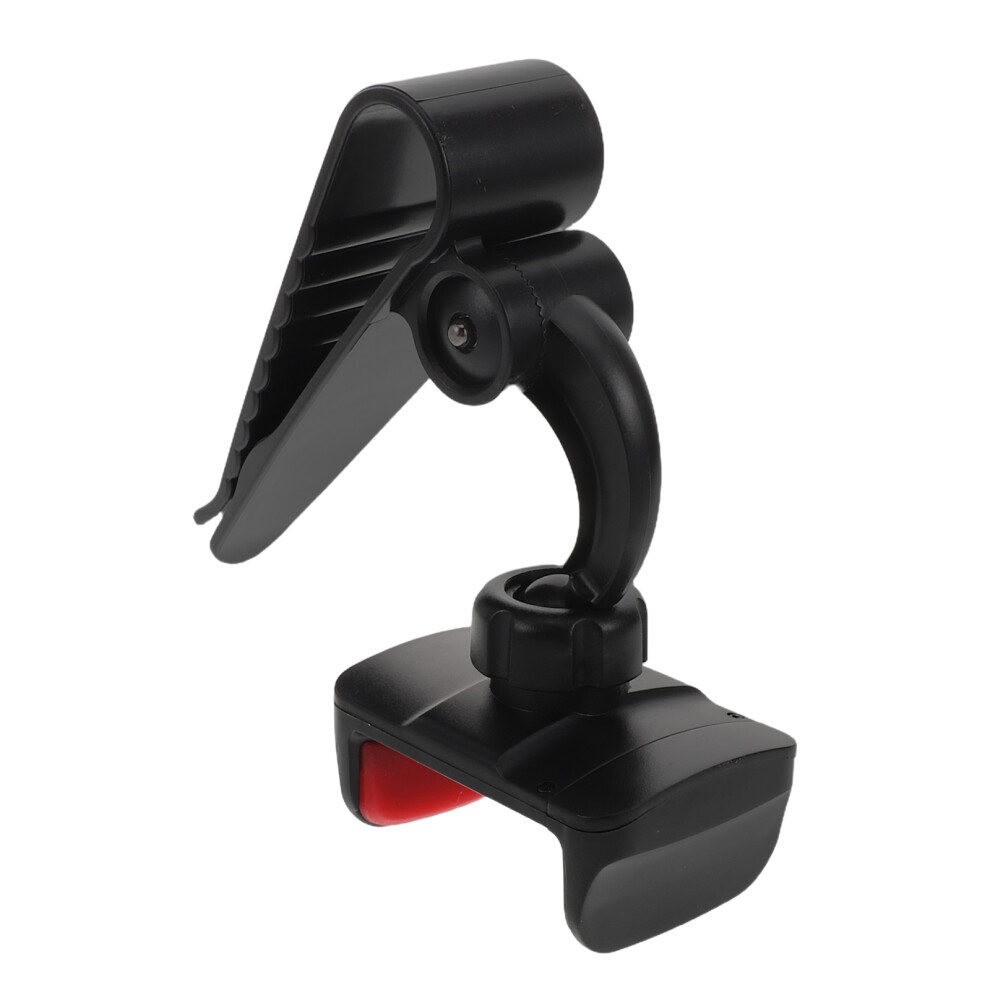 2Pcs Sun Visor Phone Holder Car Mount With 360 Degree Rotation Red 3612621989991