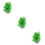 3Pièces Plantes Aquarium Décor Vertes Durables 8