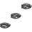 3Pcs Adjustable Gland Nut Wrench Black Iron Hydraulic Cylinder Spanner 5