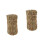 2Pcs Straw Haystack Ornament Small DIY Garden Decor Light Green 5