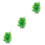 3Pièces Plantes Aquarium Décor Vertes Durables 5