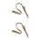 2Pièces Laisse Élastique Entraînement Ajustable Durable Khaki 6