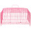 2Pièces Cage Perroquet Portable Rose Pour Oiseaux, Extérieure 1
