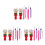 3Sets Assorted Color Wooden Hand Spool Knitter DIY Yarn Weaving Tool 9