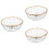 3Pcs Wire Fruit Basket Metal Organizer for Home Use 8