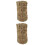 2Pcs Straw Haystack Ornament Small DIY Garden Decor Light Green 6