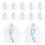 80Ensembles Petits Bracelets Chapelet Bois Sachets Pour Communion 1