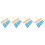 4Pièces Carillon Percussion 8 Barres Bleu Bois Acier Usage Décoratif 6