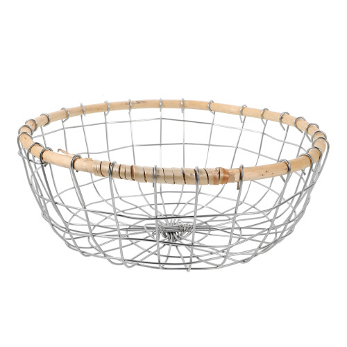 3Pcs Wire Fruit Basket Metal Organizer for Home Use 2