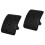 2Pièces Couvre-Bouches D'air Automobile ABS Noir Anti- 6