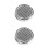 2Pcs Portable Humidifier for Home Use Silver ABS Material 7