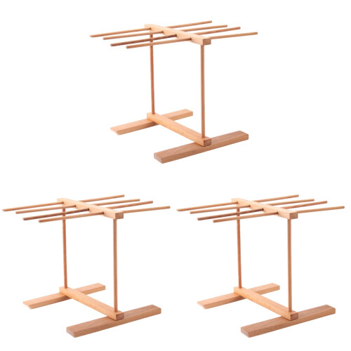3Pcs Assorted Color Pasta Drying Rack Noodle Hanger Detachable 1
