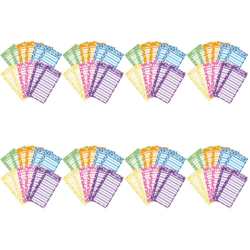 192Pcs Useful Budget Sheets Consumption Cards Home Use 1