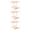 3Pcs Assorted Color Pasta Drying Rack Noodle Hanger Detachable 8