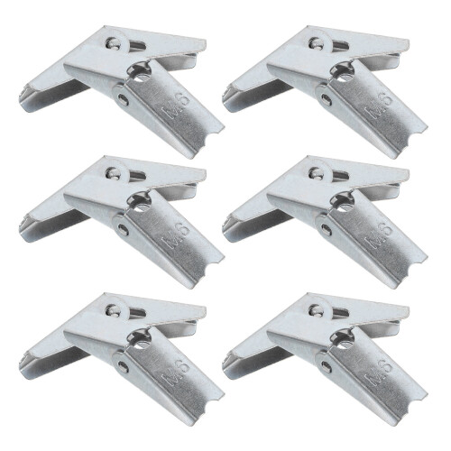 36Pcs Silver Toggle Heavy Duty Wall Fixings for Home Use 1