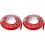 2Pcs White Silicone Shower Threshold Strip Water Stopper for Home 2