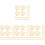 400Pièces Supports Boucles D'oreilles Silicone Pour 2