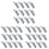 36Pcs Silver Toggle Heavy Duty Wall Fixings for Home Use 3