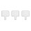 3Pièces Mini Tableaux Blancs Réutilisables Pour Interaction 4