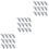 36Pcs Silver Toggle Heavy Duty Wall Fixings for Home Use 6