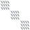 36Pcs Silver Toggle Heavy Duty Wall Fixings for Home Use 10