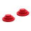 144Pcs Round Red Felt Plate Protectors for Cookware Storage 7