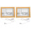 2Pcs Multi Ps Night Light Photo Frames Creative LED Desktop Decoration 4
