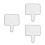 3Pièces Mini Tableaux Blancs Réutilisables Pour Interaction 8