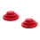 144Pcs Round Red Felt Plate Protectors for Cookware Storage 3