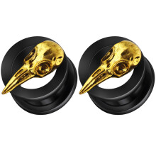 8Pcs Clip on Black Ear Cuffs Non Pierced Earrings Trendy Rave Jewelry