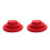 144Pcs Round Red Felt Plate Protectors for Cookware Storage 5