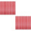40Pièces Crayons Charpentier Robustes Rouges Bois Octogonaux Usage Pro 7