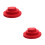 144Pcs Round Red Felt Plate Protectors for Cookware Storage 4
