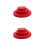 144Pcs Round Red Felt Plate Protectors for Cookware Storage 8