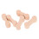25Pièces Fixations Bois Pour Rails De Train Décor Enfants Beige 1
