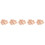 25Pièces Fixations Bois Pour Rails De Train Décor Enfants Beige 11